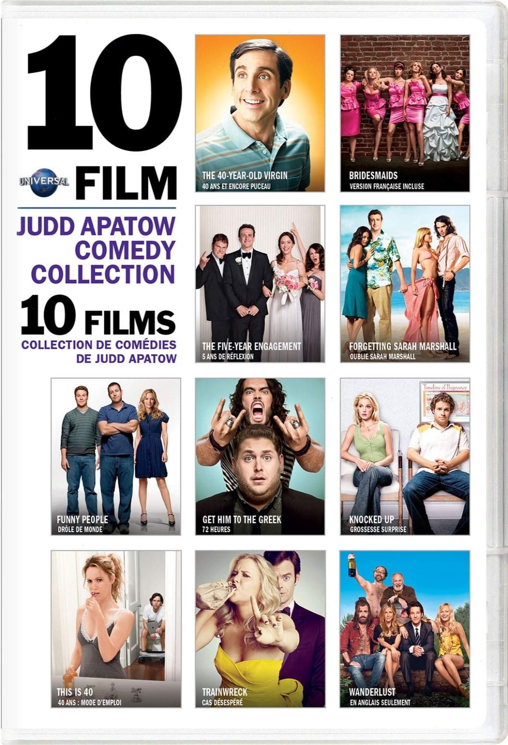 10 - Film Collection: Universal: Apatow - [DVD]