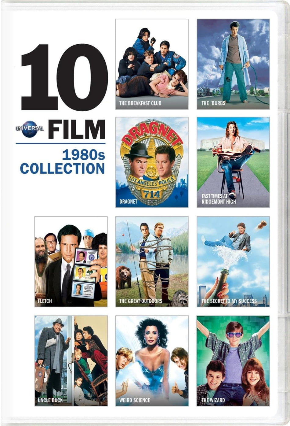 10 - Film Collection: Universal: Universal: 80's - [DVD]