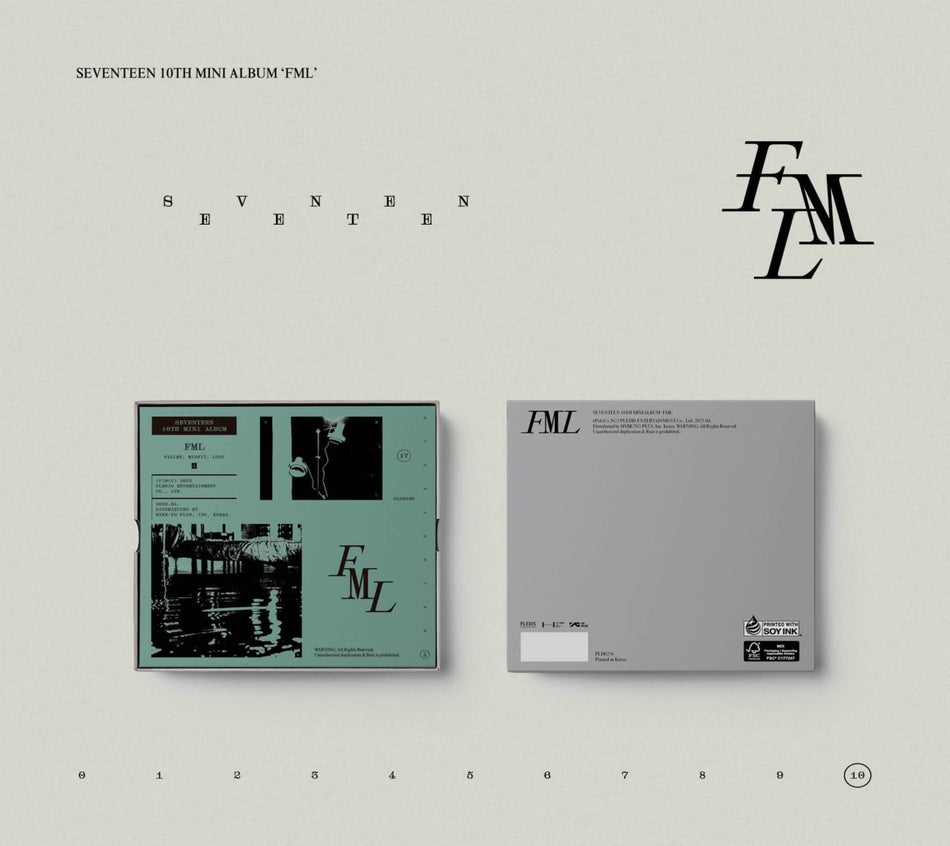 Seventeen - SEVENTEEN 10th Mini Album 'FML' (A Ver.) - (Sticker, Poster, Photo Book, Photo / Photo Card, Postcard) - [CD]
