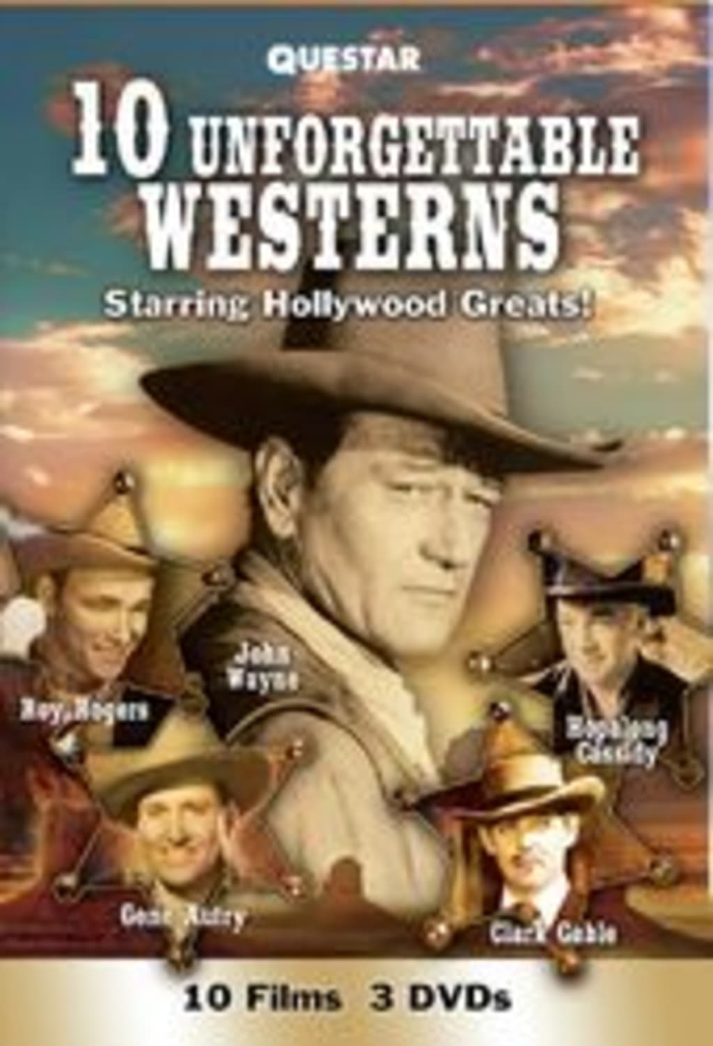 10 Unforgettable Westerns 3 pk. - [DVD]