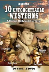 10 Unforgettable Westerns 3 pk. - [DVD]