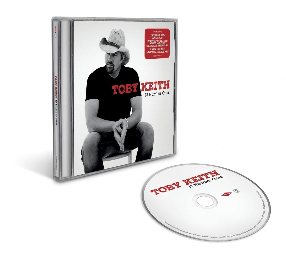 Toby Keith - 13 Number Ones - [CD]