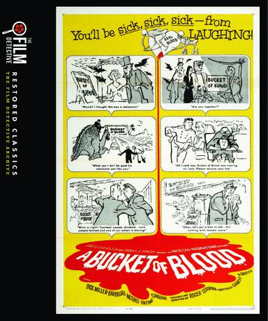 A Bucket of Blood - (Restored) - [Blu-ray]