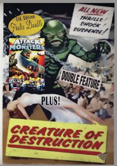 Attack of the Monsters / Creature of Destruction - (Widescreen, NTSC Format) - [DVD]