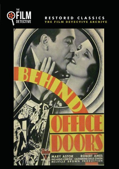Behind Office Doors - (Restored, Mono Sound) - [DVD]