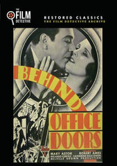 Behind Office Doors - (Restored, Mono Sound) - [DVD]