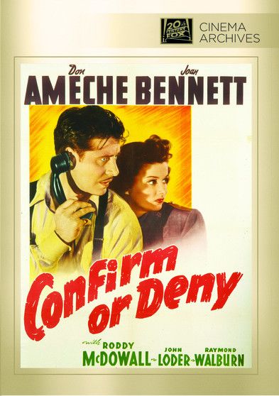 Confirm or Deny - (Full Frame, Black & White, Mono Sound) - [DVD]