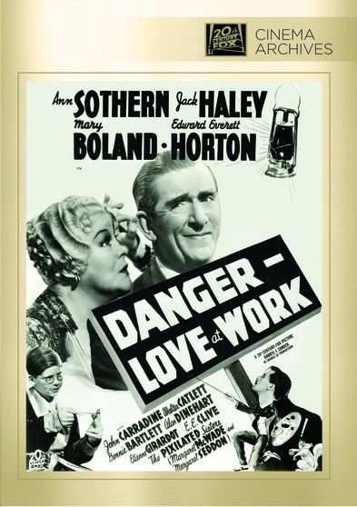 Danger--Love at Work - (Full Frame, Black & White, Mono Sound, NTSC Format) - [DVD]