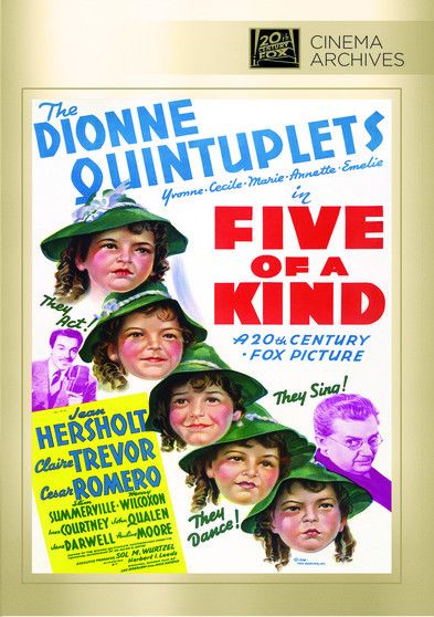 Five of a Kind - (Black & White, Full Frame, NTSC Format) - [DVD]