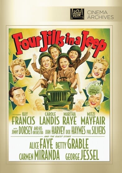 Four Jills in a Jeep - (Full Frame, Mono Sound, NTSC Format) - [DVD]