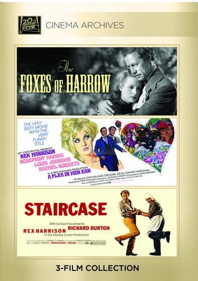 The Foxes of Harrow / a Flea in Her Ear / Staircase - (3 Pack, NTSC Format) - [DVD]