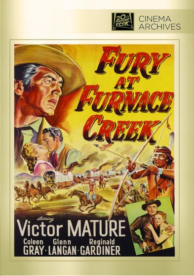 Fury at Furnace Creek - (Full Frame, Black & White, Mono Sound) - [DVD]