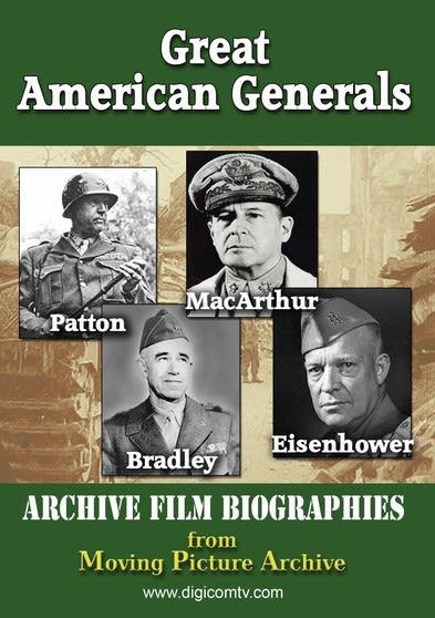 Great American Generals - Patton, Macarthur, Eisenhower, Bradley - [DVD]