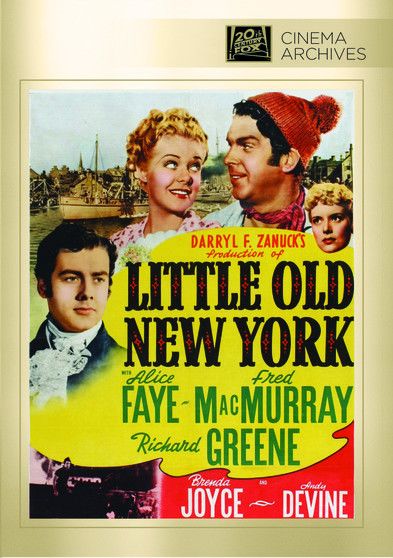Little Old New York - (Full Frame, Black & White, Mono Sound) - [DVD]
