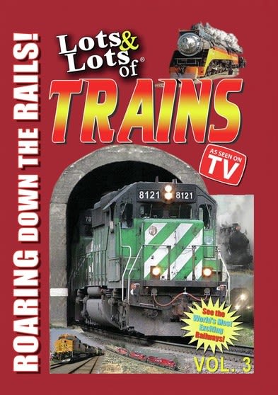 Lots and Lots of Trains Vol. 3 - [DVD]