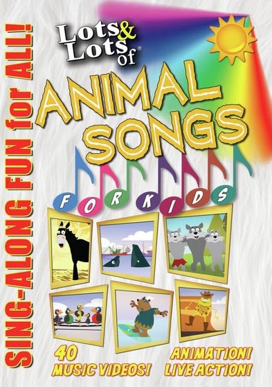 Lots & Lots Animal Songs For Kids: Sing Along Fun For All - [DVD]