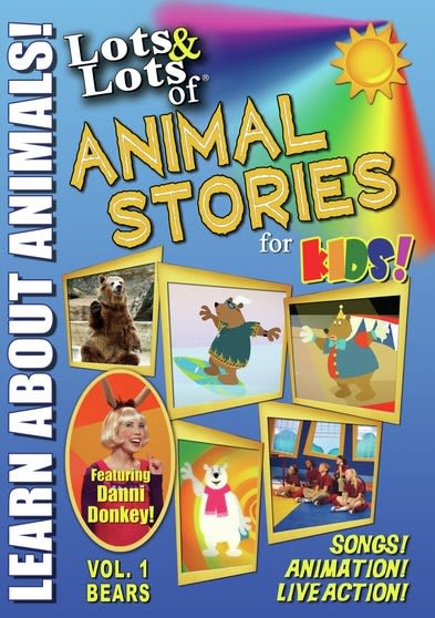 Lots & Lots Of Animal Stories For Kids V1 Bears - [DVD]