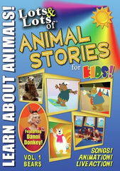 Lots & Lots Of Animal Stories For Kids V1 Bears - [DVD]