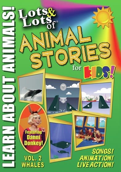 Lots & Lots Of Animal Stories For Kids V2 - [DVD]