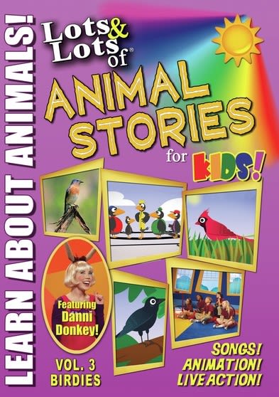 Lots & Lots Of Animal Stories For Kids V3 Birdies - [DVD]