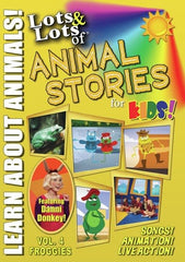 Lots & Lots Of Animal Stories For Kids V4 Froggies - [DVD]