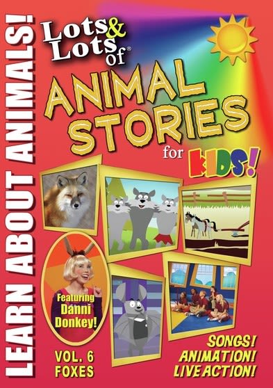 Lots & Lots Of Animal Stories For Kids V6 Foxes - [DVD]