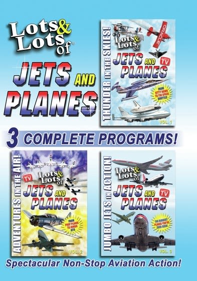 Lots And Lots of Jets And Planes - (3 Pack, NTSC Format) - [DVD]