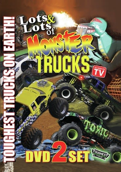 Lots and Lots of Monster Trucks 2-DVD Set W/ Poster - (Poster) - [DVD]