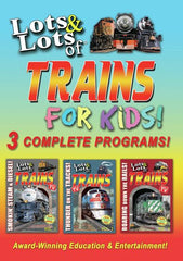 Lots And Lots Of Trains For Kids - [DVD]
