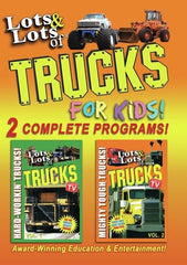 Lots And Lots Of Trucks For Kids: 2 Complete Programs! - (Widescreen, NTSC Format) - [DVD]