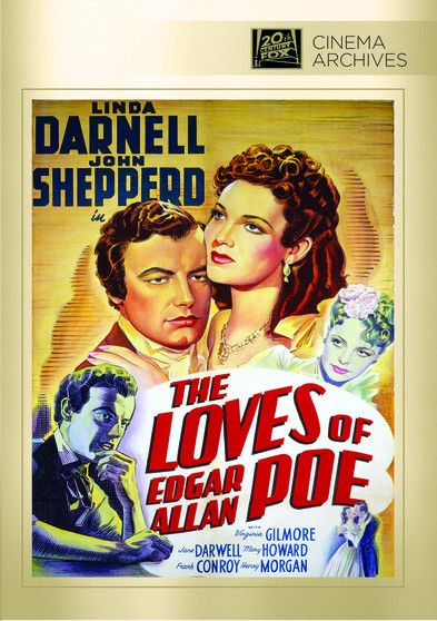 The Loves of Edgar Allan Poe - (Full Frame, Black & White, Mono Sound) - [DVD]