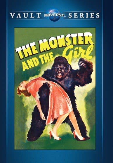 The Monster and the Girl - (Black & White, NTSC Format) - [DVD]