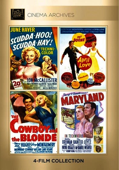 Scudda Hoo! Scudda Hay! / April Love / The Cowboy and the Blonde / Maryland - [DVD]