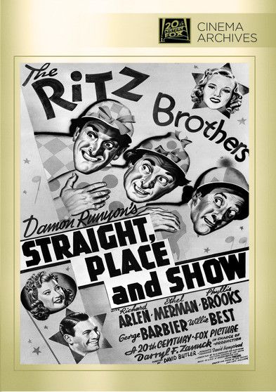 Straight Place and Show - (Full Frame, Black & White, NTSC Format) - [DVD]