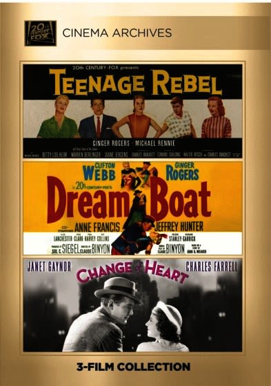 Teenage Rebel / Dreamboat / Change of Heart - [DVD]