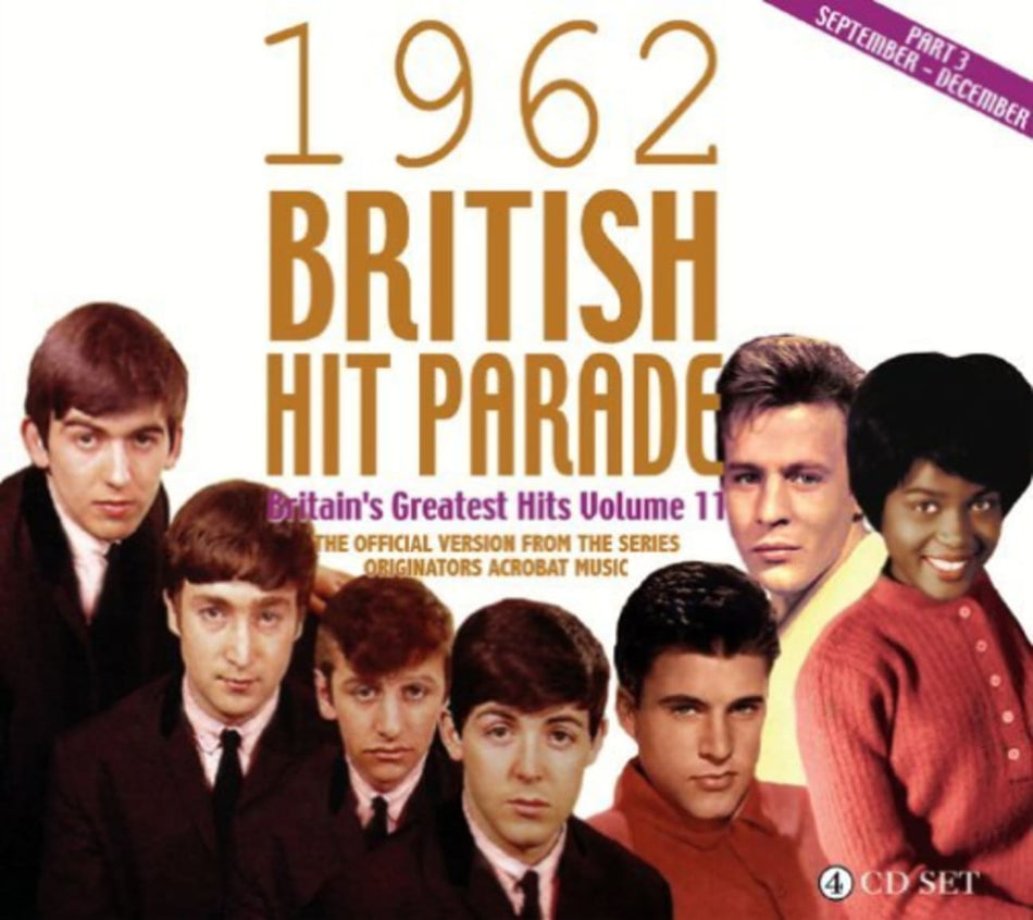 Various Artists - 1962 British Hit Parade Part 3: Sept-Dec - [CD]