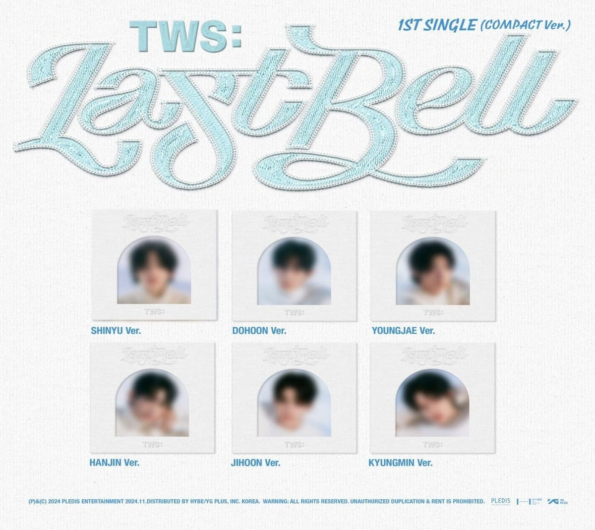 TWS - TWS 1st Single 'Last Bell' [COMPACT VER.] - (Booklet, Photo / Photo Card, Lyric Book) - [CD5 Single]