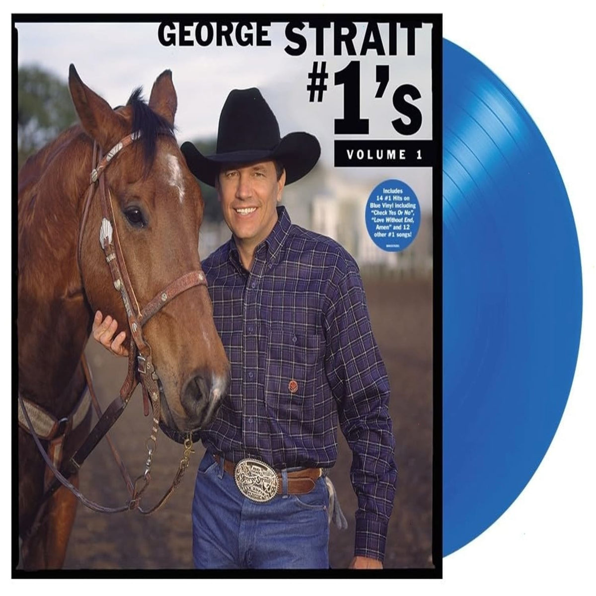 George Strait - #1's Vol. 1 - (Colored Vinyl, Blue) - [Vinyl]