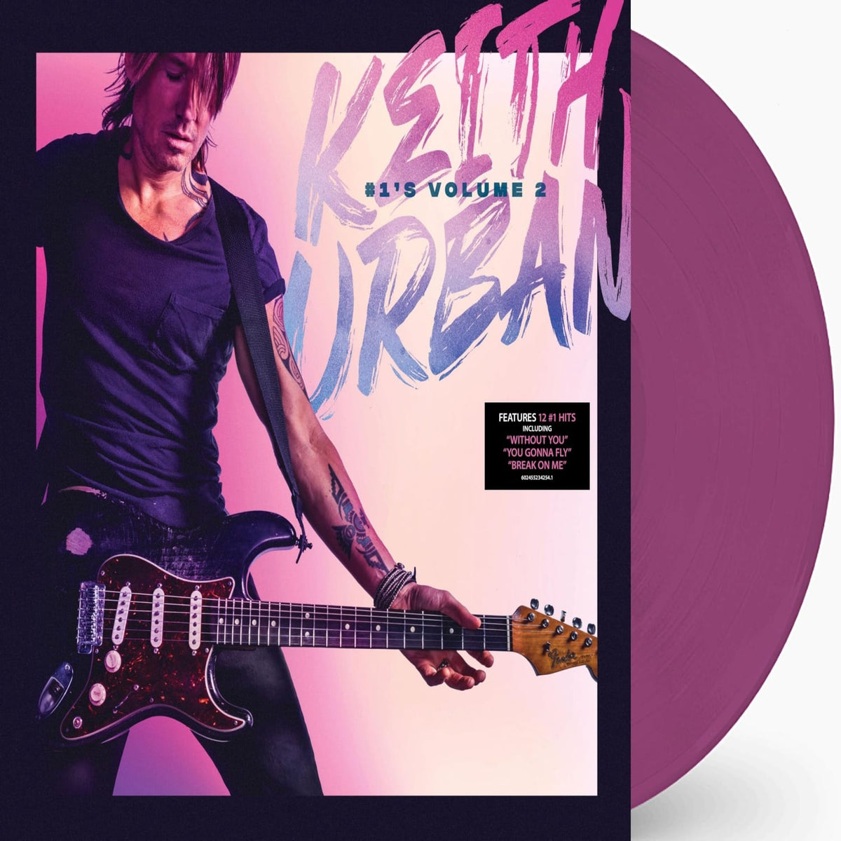 Keith Urban - #1's Volume 2 (Exclusive Grape color ) - (Colored , Limited Edition, Poster) - [Vinyl]
