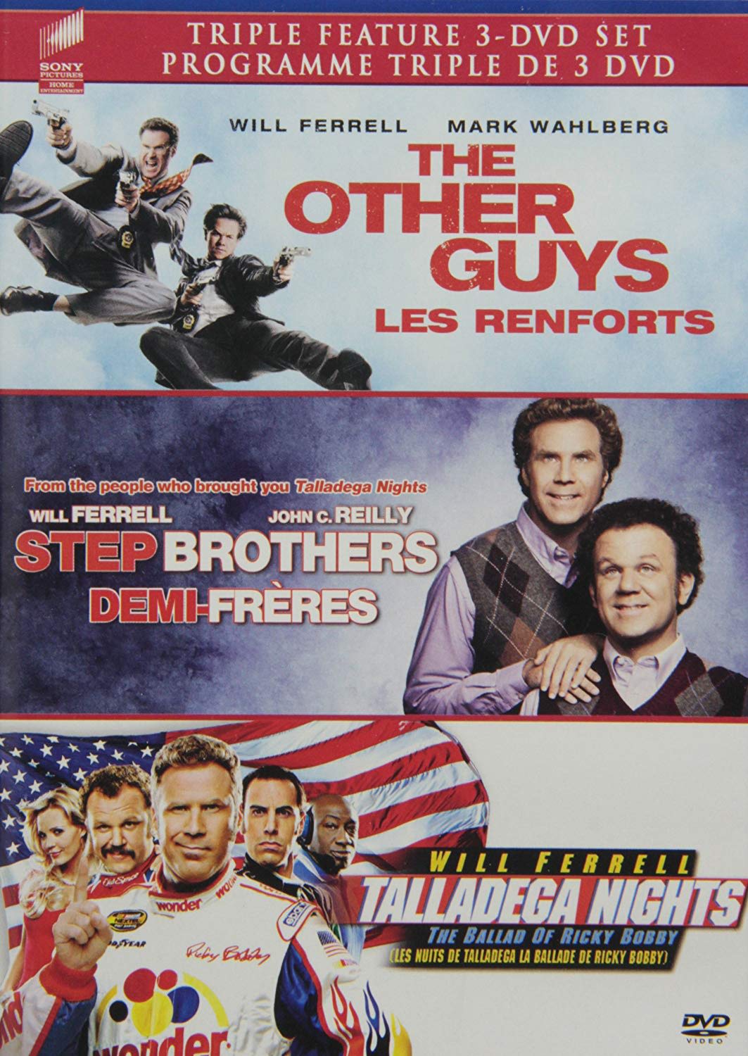 Other Guys, The/Step Brothers/Talladega Nights: The Ballad of Ricky Bobby - Bilingual - [DVD]