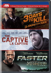 3 Days to Kill/Captive/Faster: Triple Feature - [DVD]