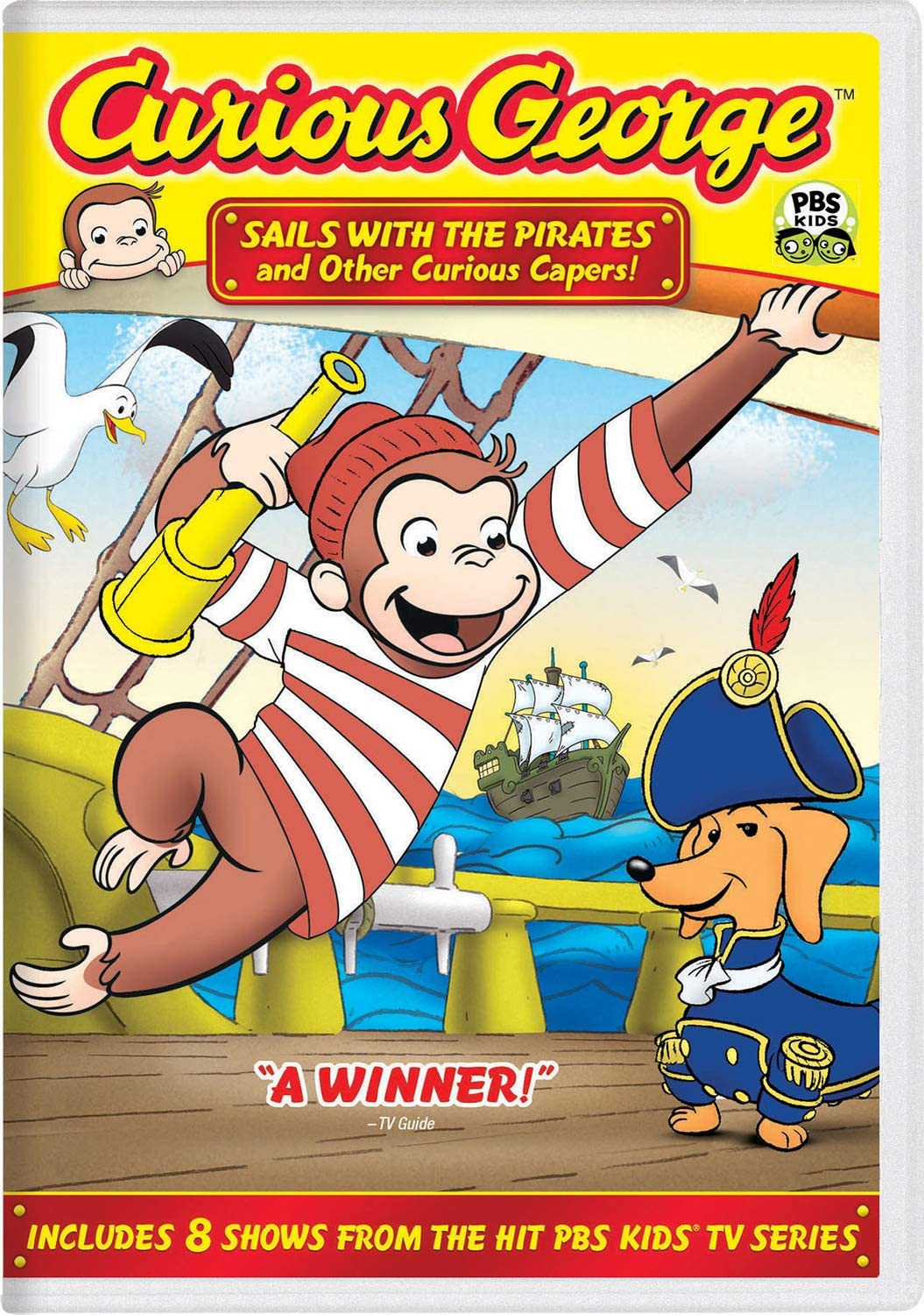 Curious George: Sails with the Pirates and Other Curious Capers! - [DVD]