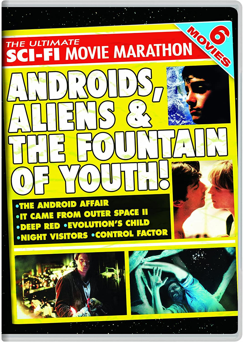The Ultimate Sci - Fi Movie Marathon: The Android Affair / It Came From Outer Space II / Deep Red / Evolution's Child / Night Visitors / Control Factor - [DVD]
