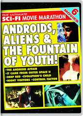 The Ultimate Sci - Fi Movie Marathon: The Android Affair / It Came From Outer Space II / Deep Red / Evolution's Child / Night Visitors / Control Factor - [DVD]