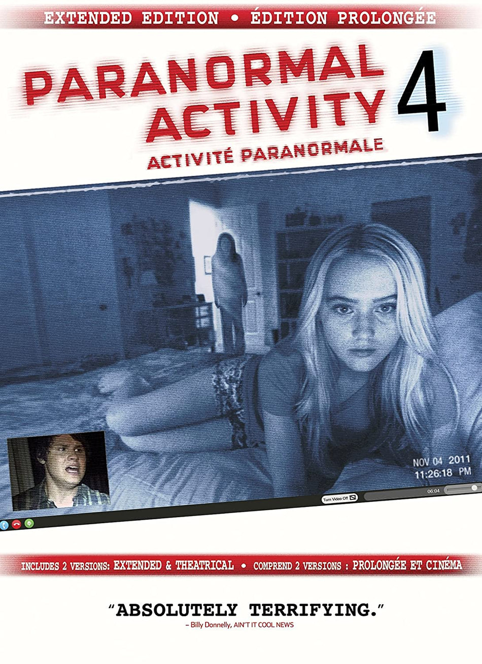 Paranormal Activity 4: Unrated Edition - [DVD]