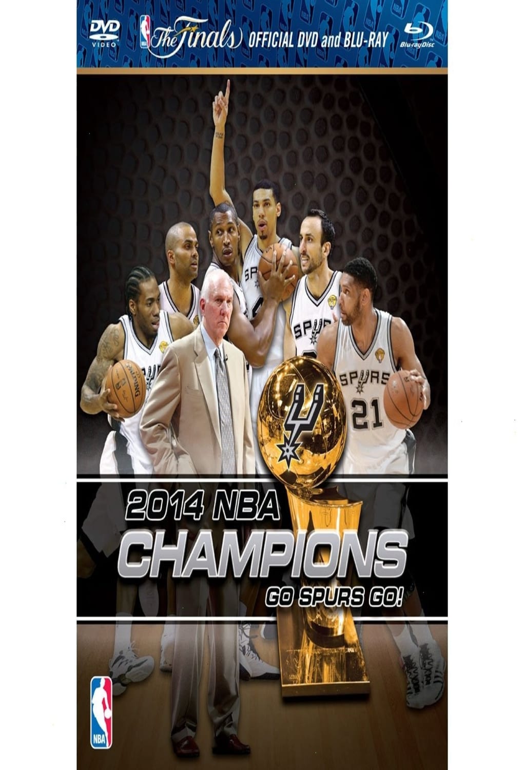 2014 NBA Champions: San Antonio Spurs - (With Blu-ray) - [DVD]