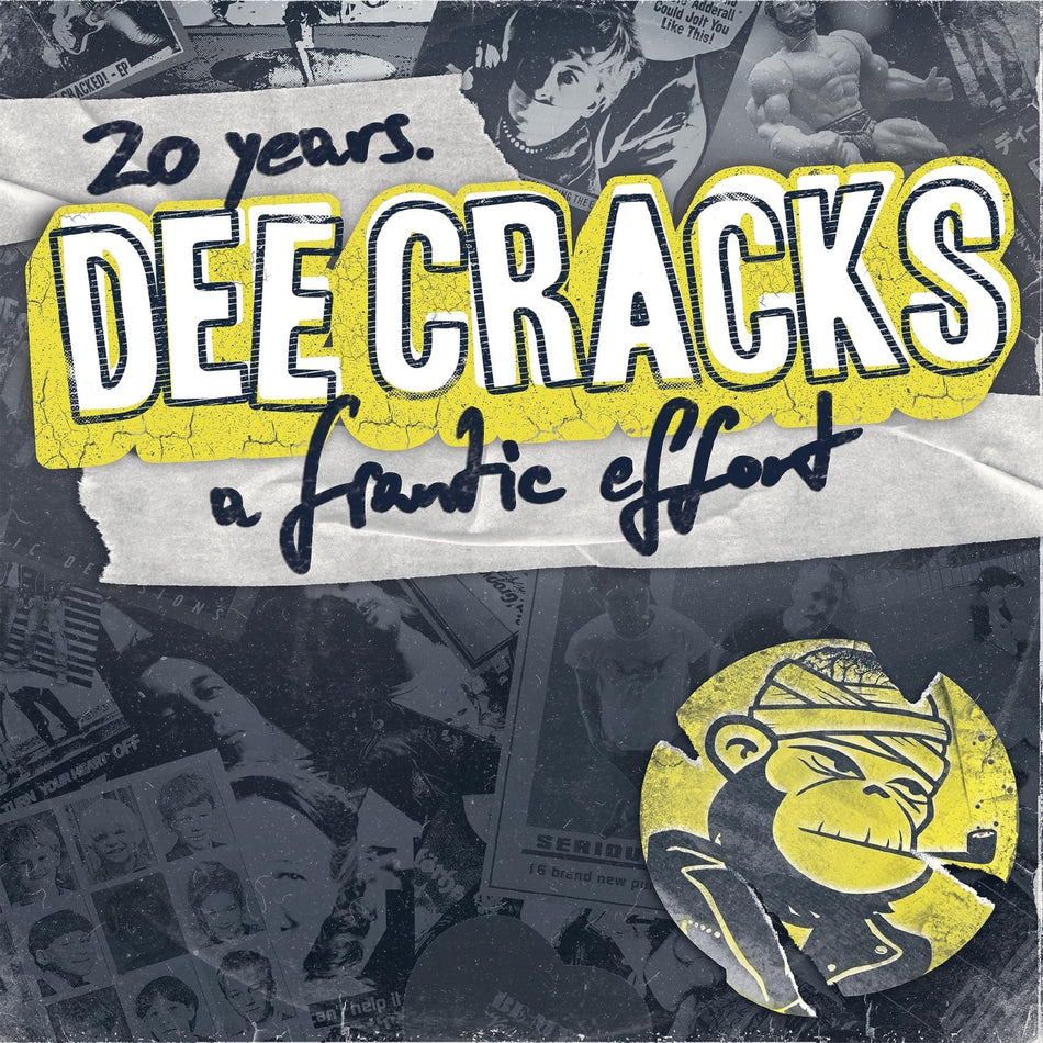 Deecracks - 20 Years. A Frantic Effort - (10-Inch Vinyl, Colored Vinyl, Yellow, Black) - [Vinyl]