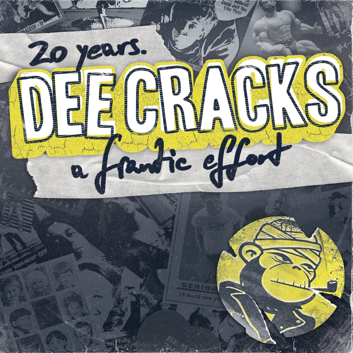 Deecracks - 20 Years. A Frantic Effort - (10-Inch Vinyl, Colored Vinyl, Yellow, Black) - [Vinyl]