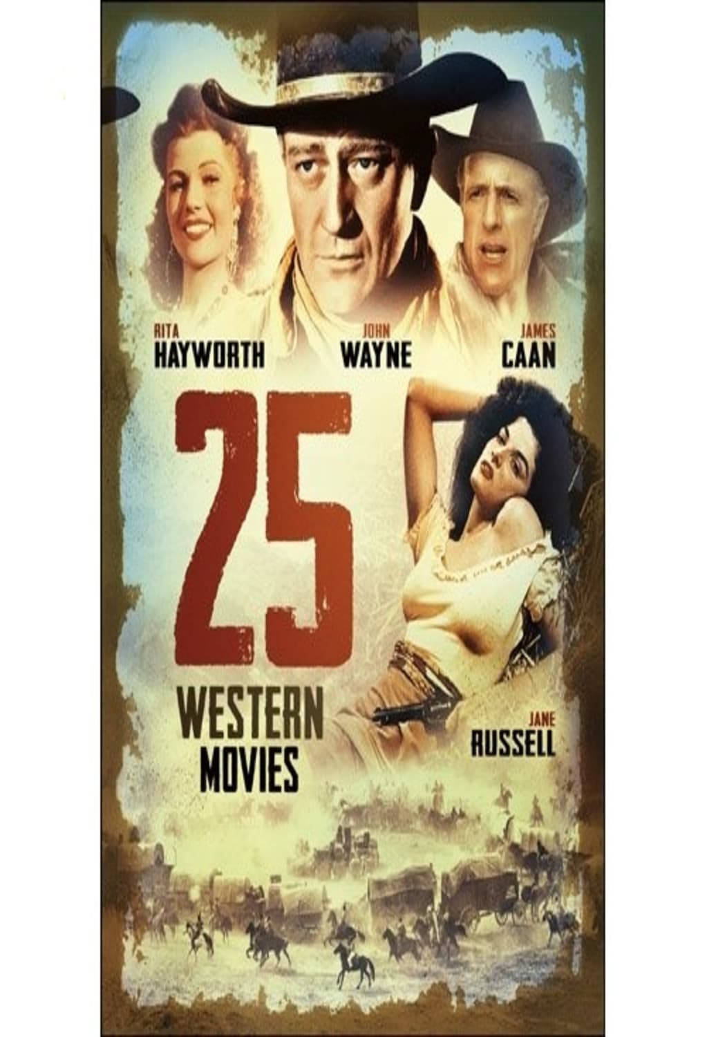 25 FILM BIG BOX OF WESTERNS - [DVD]