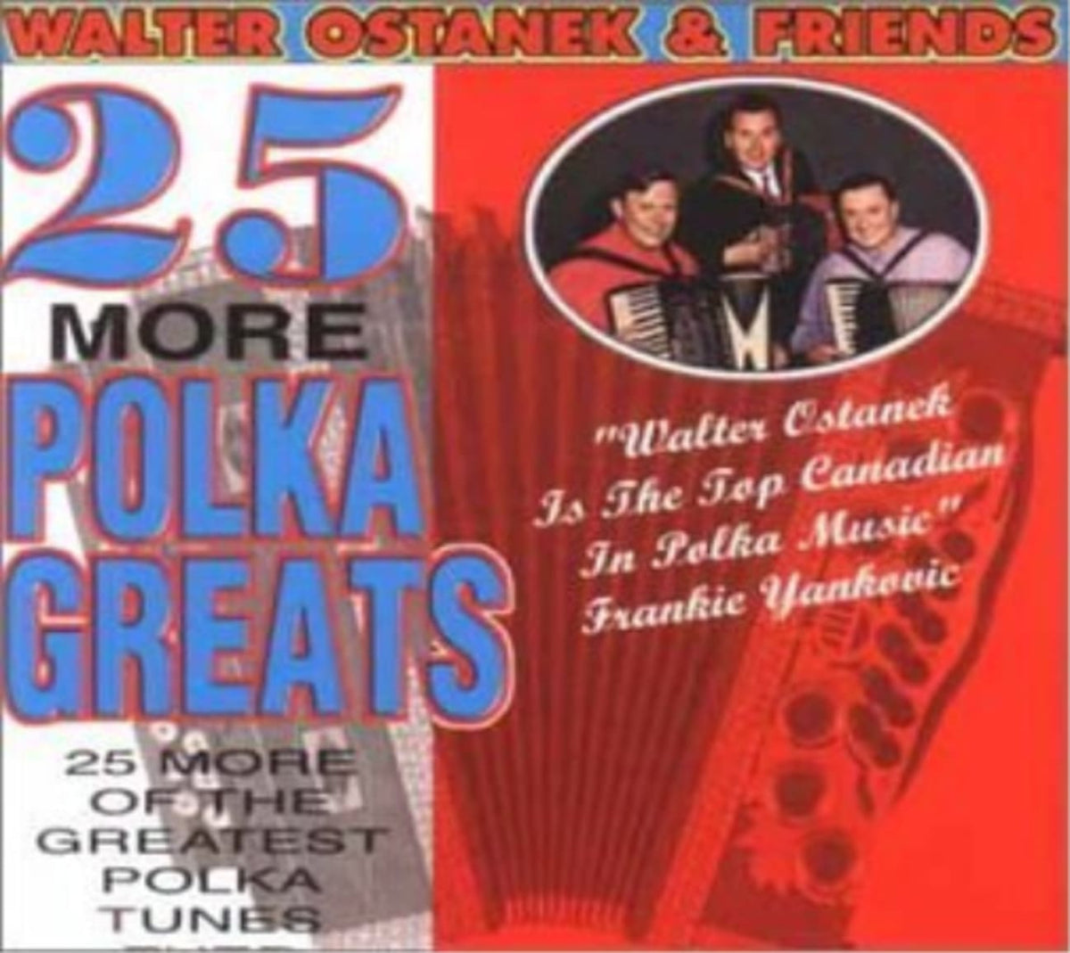 Walter Ostanek - 25 POLKA GREATS - [CD]
